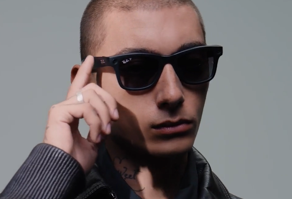 Išmanieji akiniai RayBan Meta Wayfarer Gen 2, juodi rėmeliai ir grafito spalvos lęšiai, standartinis dydis aprašymas - Prekės nuotrauka