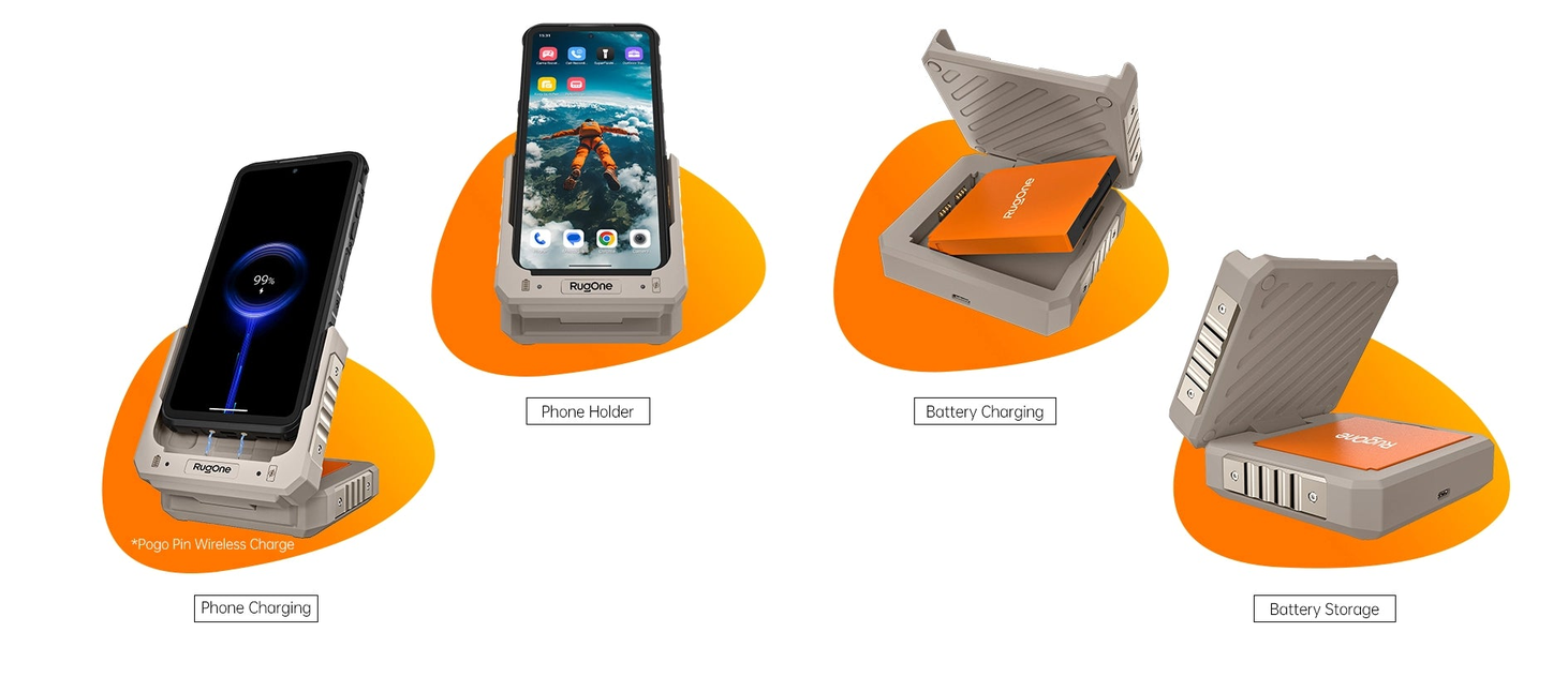 Išmanusis telefonas UleFone RugOne Xever 7 Pro 5G, 12 GB / 512 GB, 6,67