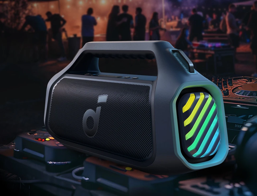 Nešiojama belaidė kolonėlė Soundcore Boom 2 Plus, 140 W, Bluetooth 6.0, IPX7, mėlynos spalvos aprašymas - Prekės nuotrauka