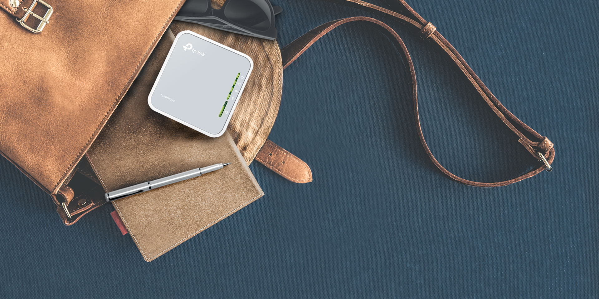 Bevielis kelioninis maršrutizatorius TP-Link WR902AC aprašymas - Prekės nuotrauka