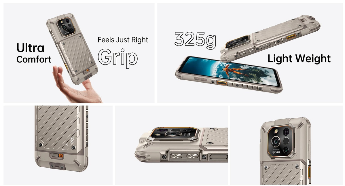 Išmanusis telefonas UleFone RugOne Xever 7 Pro 5G, 12 GB / 512 GB, 6,67
