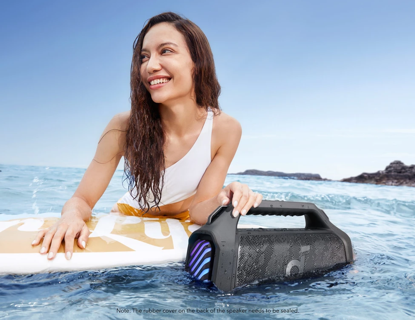 Nešiojama belaidė kolonėlė Soundcore Boom 2 Plus, 140 W, Bluetooth 6.0, IPX7, juodos spalvos aprašymas - Prekės nuotrauka