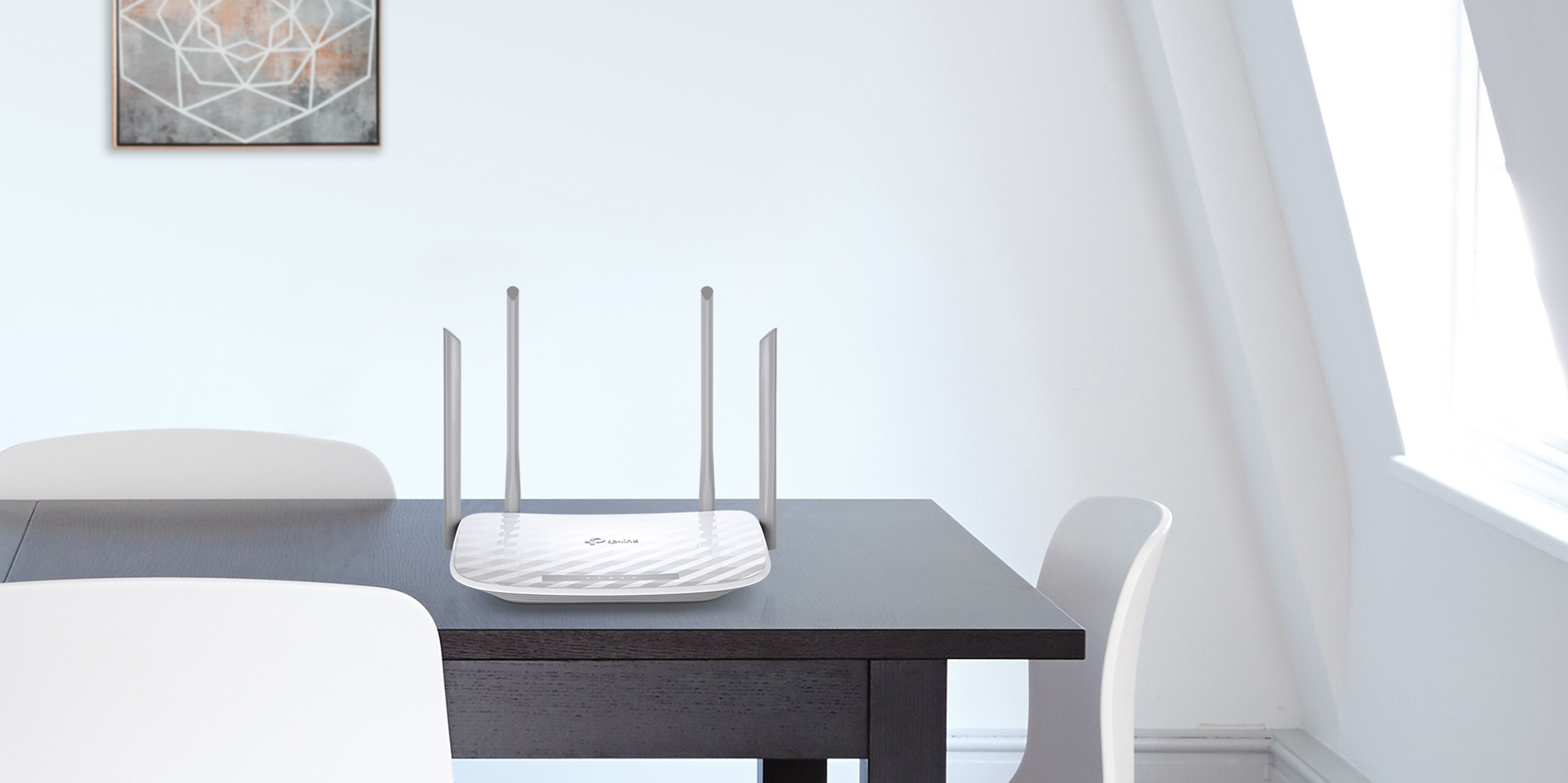 TP-Link Archer C50 Gen. 6 AC1200 dviejų juostų maršrutizatorius, baltas aprašymas - Prekės nuotrauka