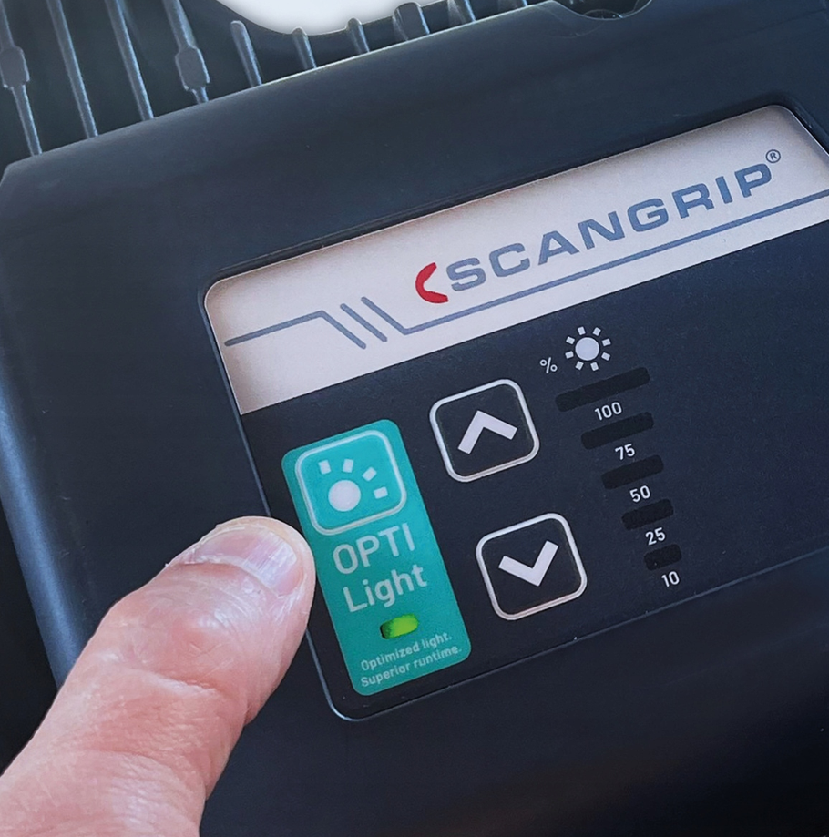 Scangrip darbo lempa LED NOVA 6, 6000lm, Bluetooth IK07/IP67 aprašymas - Prekės nuotrauka