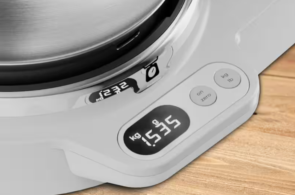 Virtuvinis kombainas Kenwood Titanium Chef Baker XL KVL65.001WH, 1200 W, 7 l, integruotos svarstyklės, baltas aprašymas - Prekės nuotrauka