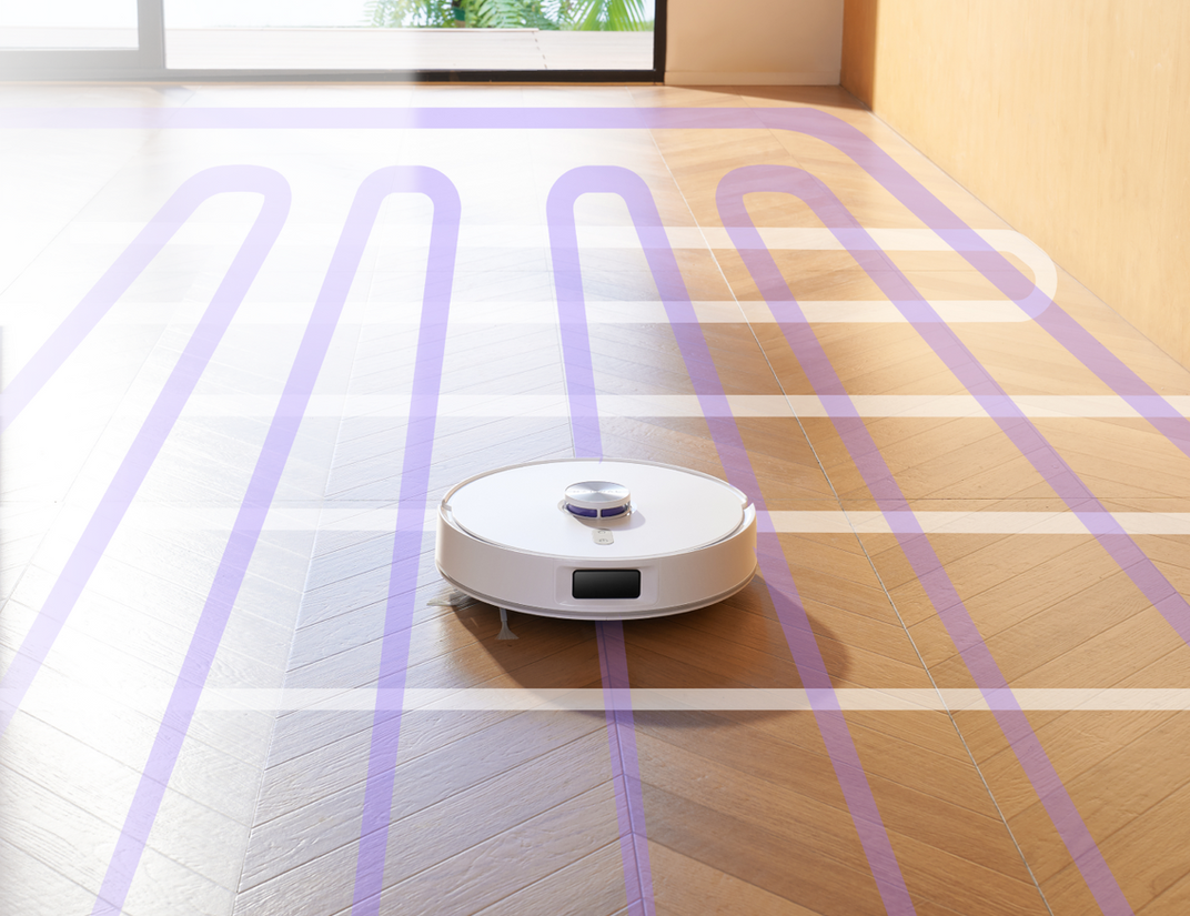 Dulkių siurblys-robotas „Narwal Freo S“ su automatinio dulkių ištuštinimo stotele, 8000 Pa, baltas aprašymas - Prekės nuotrauka