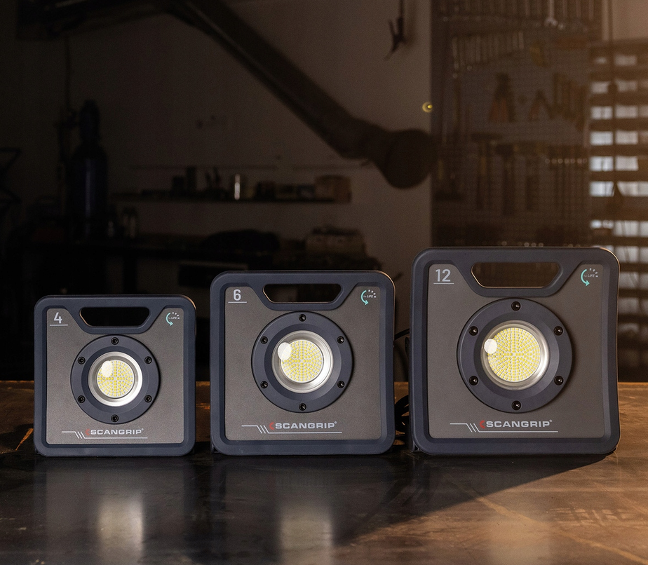 Scangrip darbo lempa LED NOVA 6, 6000lm, Bluetooth IK07/IP67 aprašymas - Prekės nuotrauka