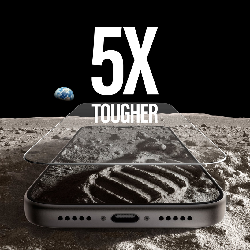 Ekrano apsauga „PanzerGlass Ceramic Ultra-Wide Fit - FASTFIT IN-A-BOX“, skirta „iPhone 17 Pro Max“ ir „18 Pro Max“ aprašymas - Prekės nuotrauka