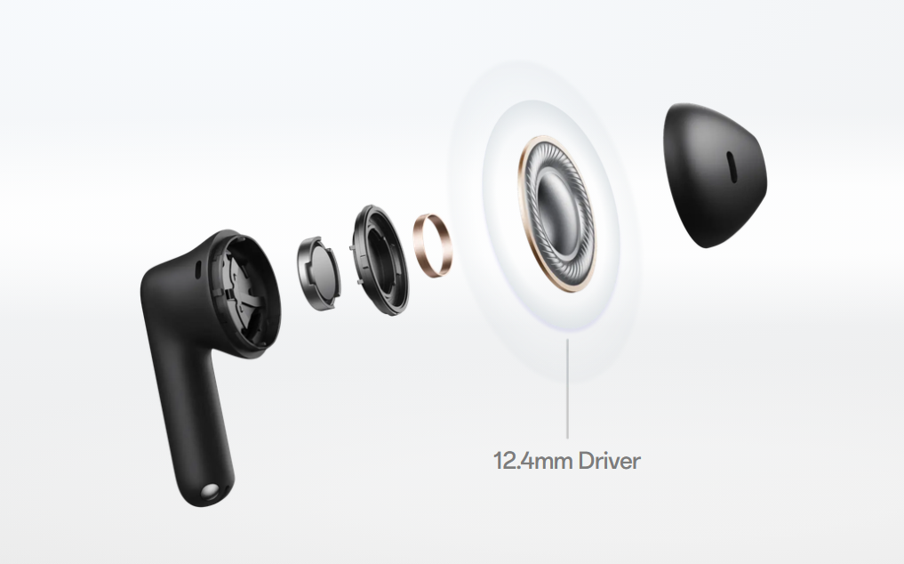 OPPO Enco Buds3 Slate Black aprašymas - Prekės nuotrauka