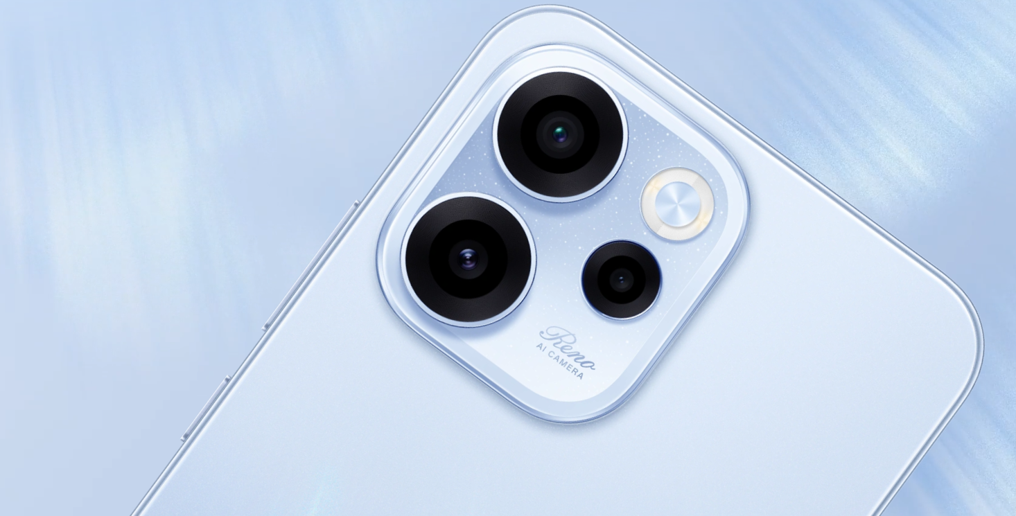 OPPO Reno15 FS 5G 8/512GB Aurora Blue aprašymas - Prekės nuotrauka
