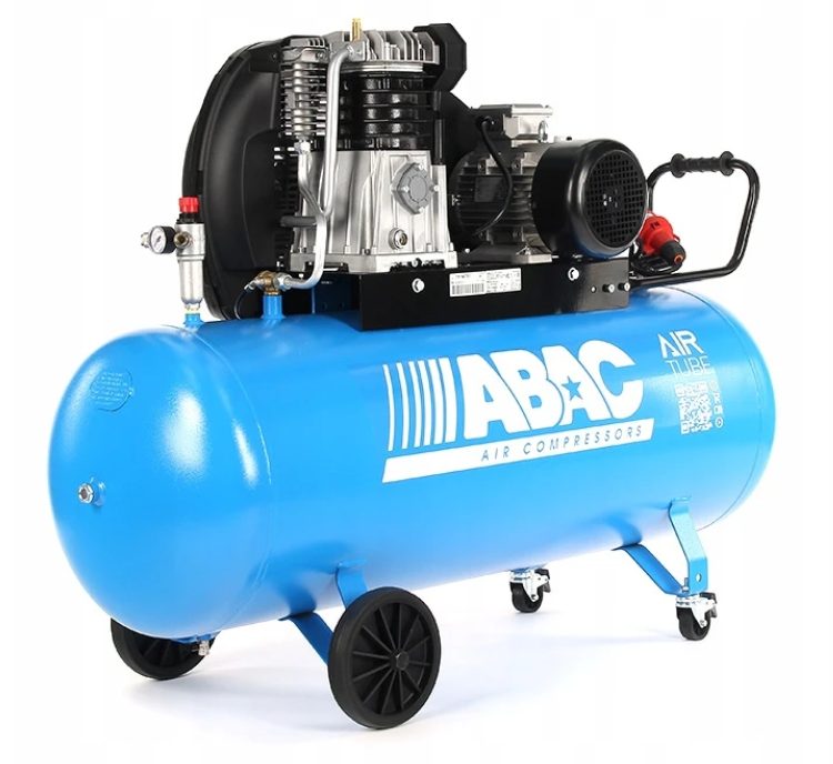 Oro kompresorius „ABAC PRO EXP A49B/200“, 200 l, 5,5 AG, 400 V aprašymas - Prekės nuotrauka