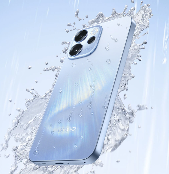 OPPO Reno15 FS 5G 8/512GB Aurora Blue aprašymas - Prekės nuotrauka