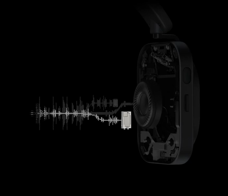 Ausinės Nothing Headphone (1) Pro, balta aprašymas - Prekės nuotrauka