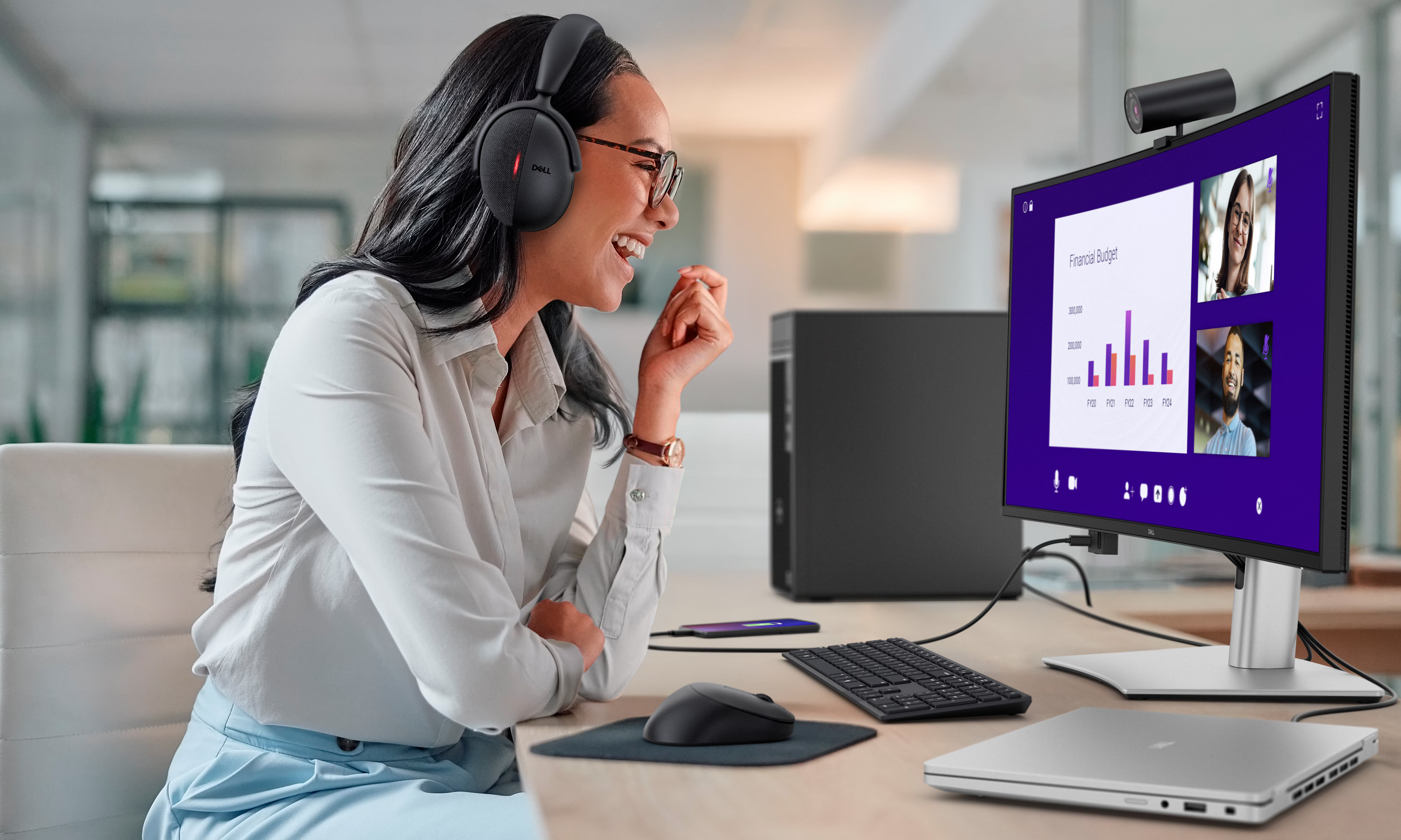 Monitorius Dell Pro Plus P3425WE - 34'' | IPS | UWQHD | 100Hz | USB-C aprašymas - Prekės nuotrauka