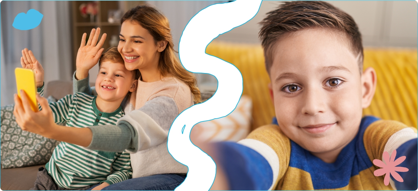 Išmanusis laikrodis vaikams Forever Kids Look Me! 3 KW-520, mėlynas aprašymas - Prekės nuotrauka