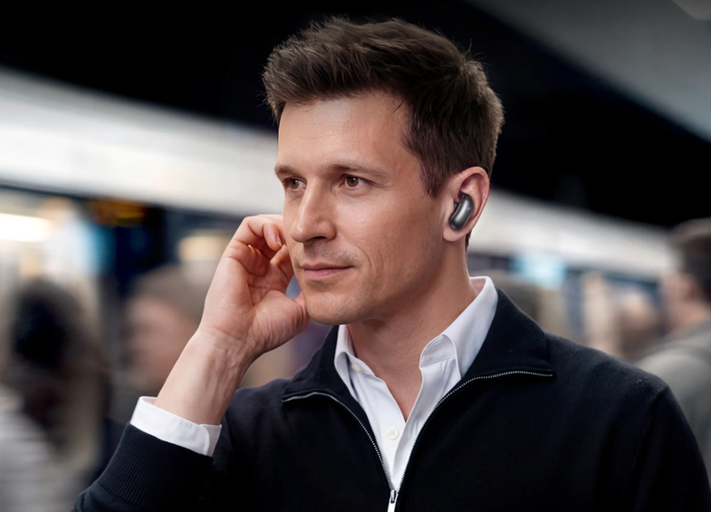 Belaidės ausinės Anker Soundcore Liberty 5 Pro Max, Titano aukso spalvos aprašymas - Prekės nuotrauka