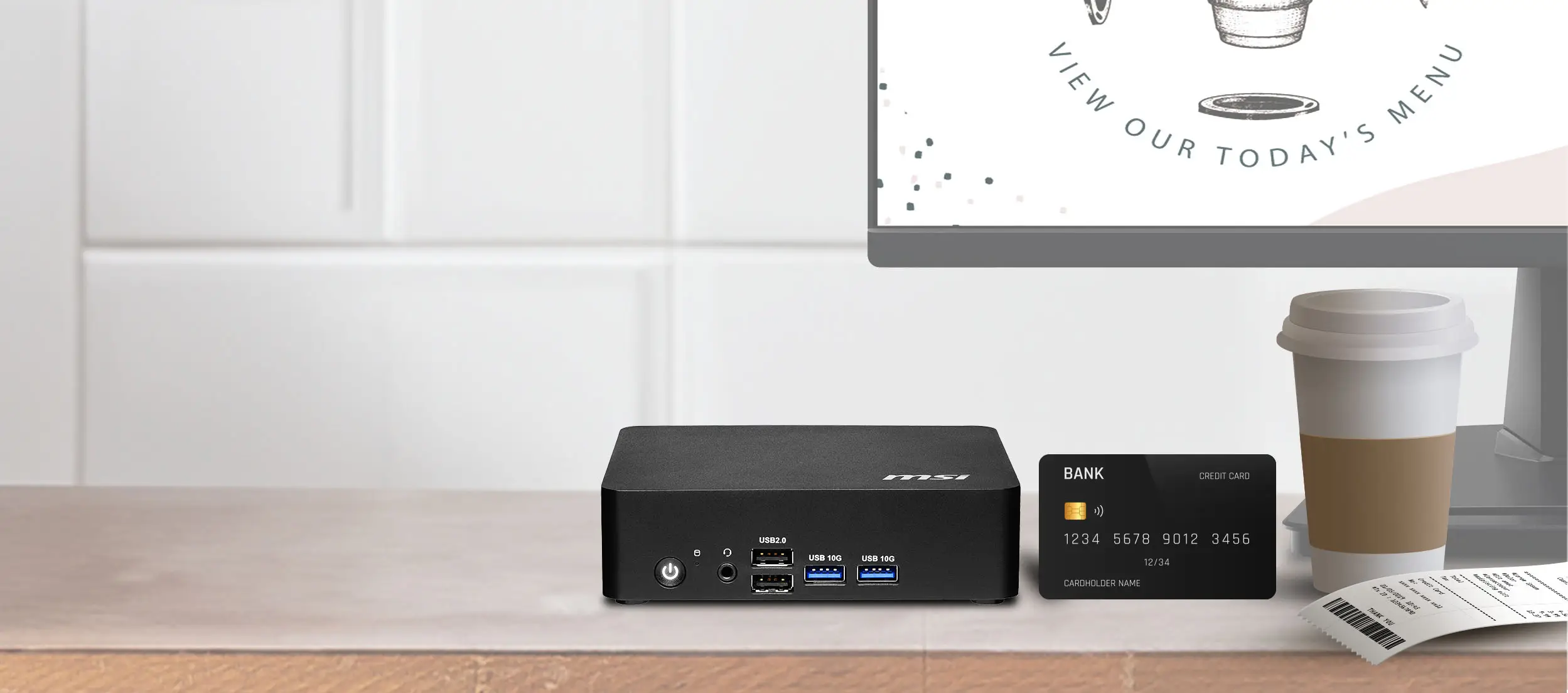 Mini kompiuteris MSI Cubi NUC TWG S-006XAT | Intel N150 | 8 GB RAM | 512 GB SSD | be OS aprašymas - Prekės nuotrauka