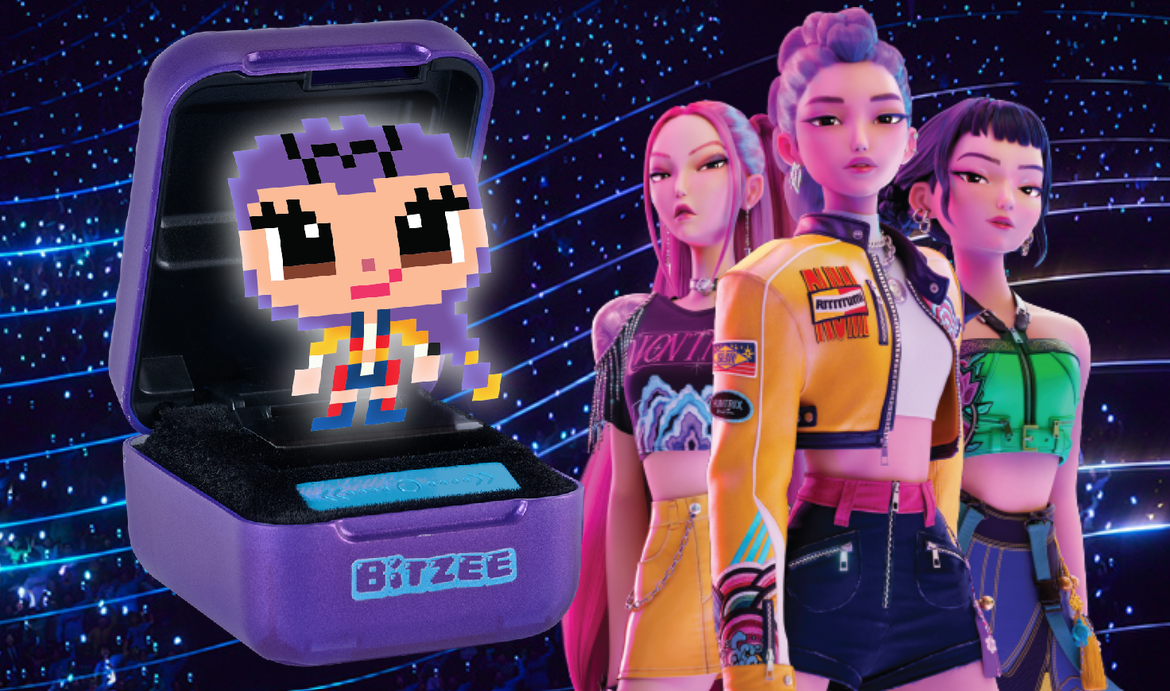 BITZEE Interaktyvus skaitmeninis žaislas „K-POP Demon Hunters“ aprašymas - Prekės nuotrauka