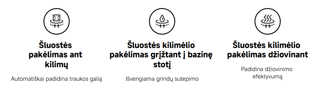 Dulkių siurblys - robotas Xiaomi Robot Vacuum H50 Pro, baltos spalvos aprašymas - Prekės nuotrauka