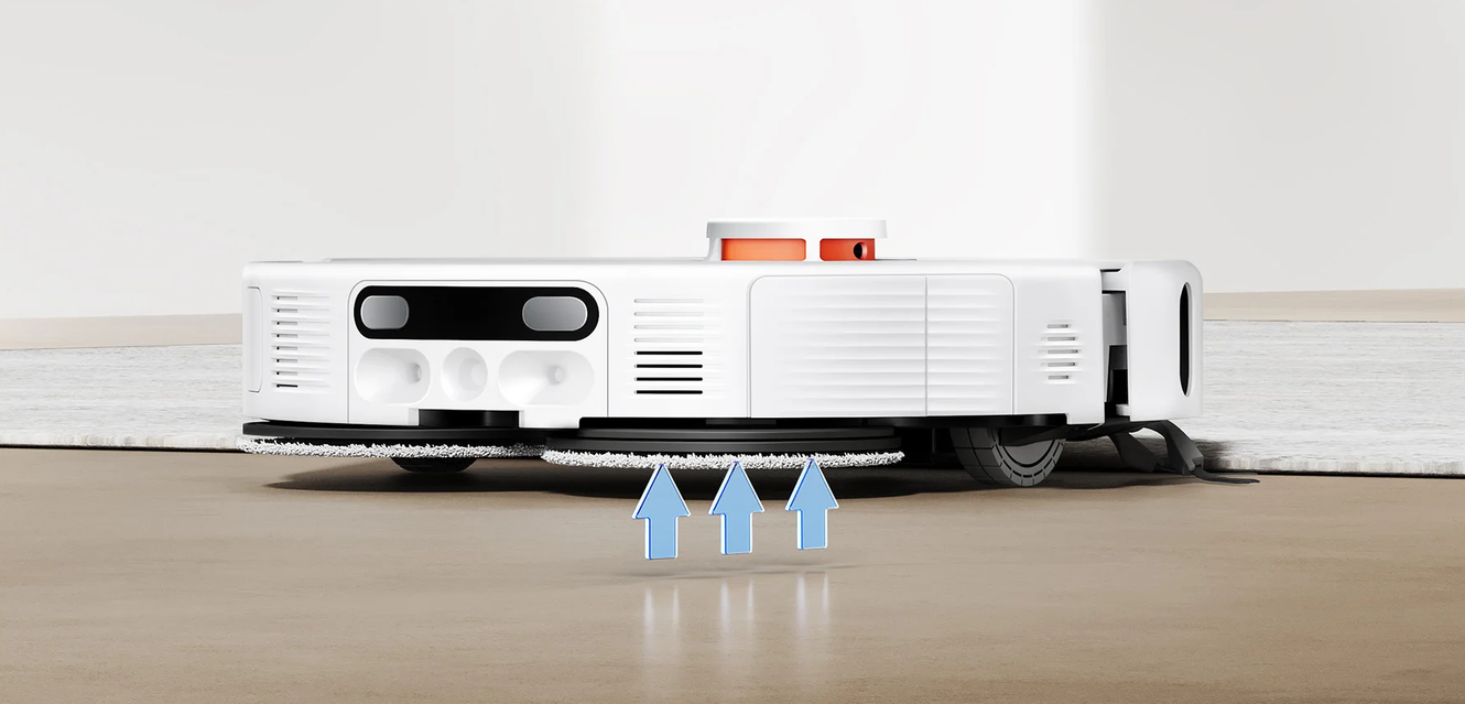 Dulkių siurblys - robotas Xiaomi Robot Vacuum H50 Pro, baltos spalvos aprašymas - Prekės nuotrauka