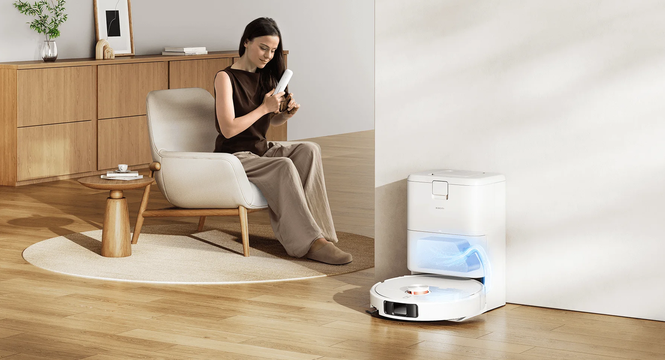 Dulkių siurblys - robotas Xiaomi Robot Vacuum H50 Pro, baltos spalvos aprašymas - Prekės nuotrauka