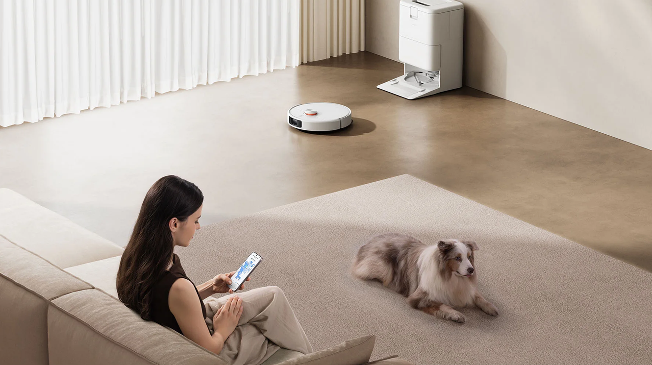 Dulkių siurblys - robotas Xiaomi Robot Vacuum H50 Pro, baltos spalvos aprašymas - Prekės nuotrauka