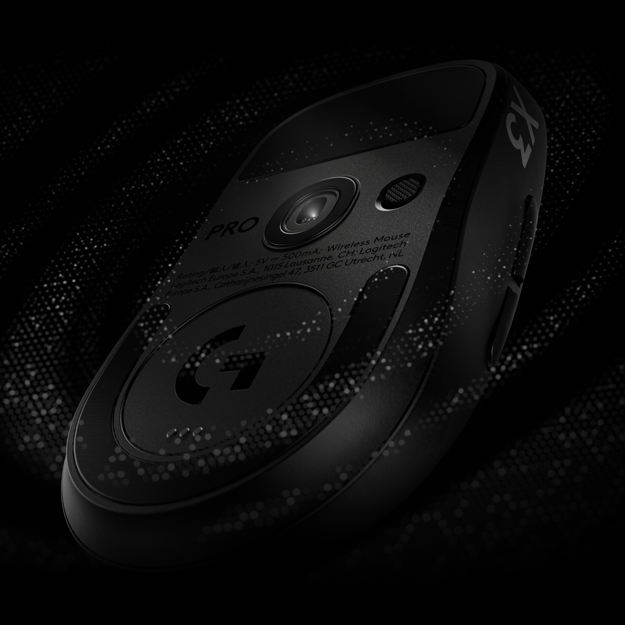 Belaidė žaidimų pelė Logitech Superstrike X3, Juoda aprašymas - Prekės nuotrauka