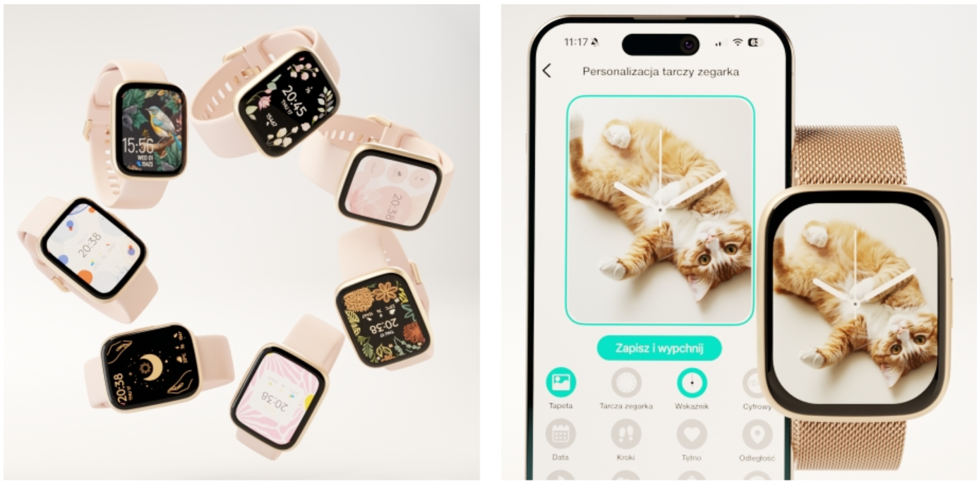 Išmanusis laikrodis Forever ForeVigo 4 SW-330, 1,95″ AMOLED, Bluetooth 5.4, IP68, spalva: juoda aprašymas - Prekės nuotrauka