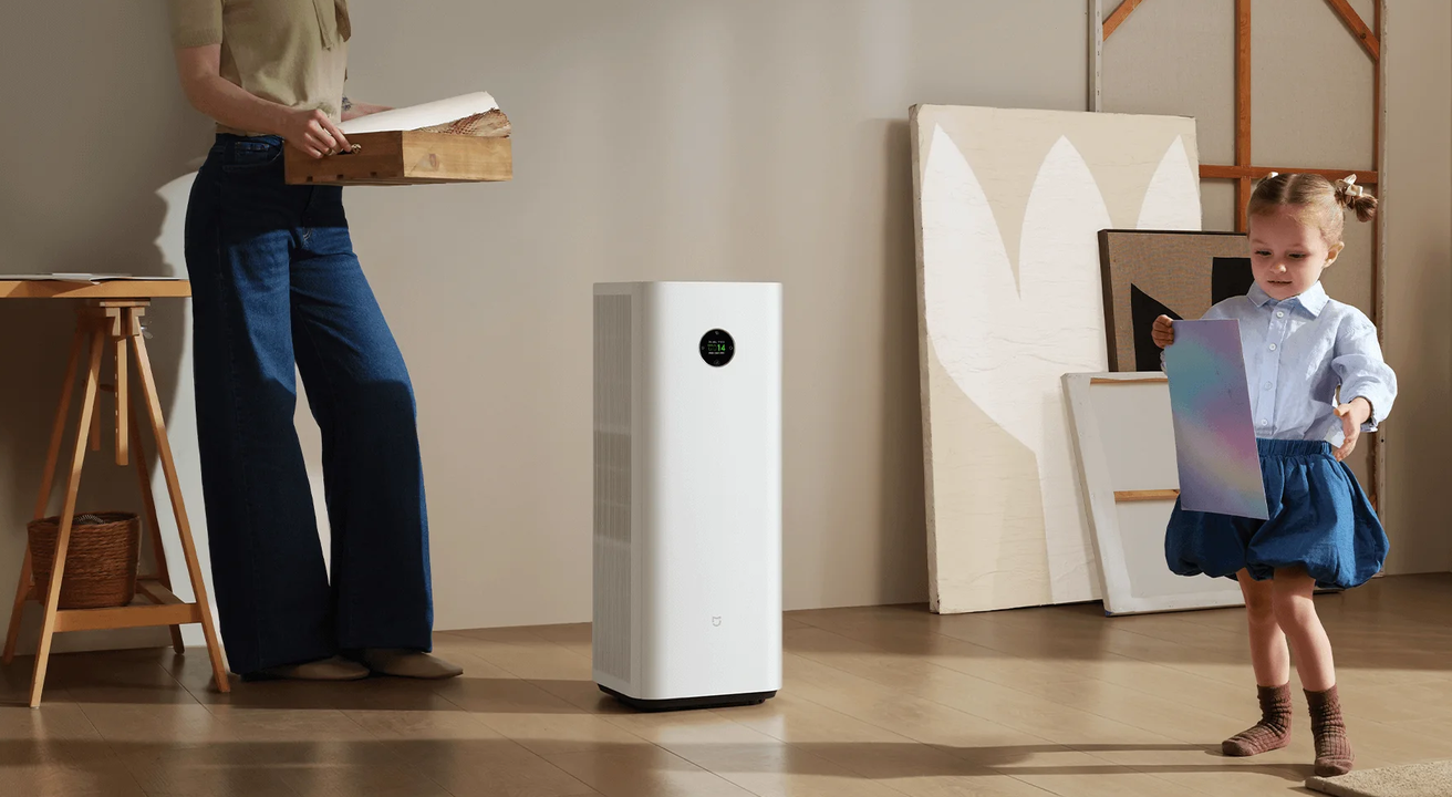 Oro valytuvas Xiaomi Mijia Smart Air Purifier Max, baltas aprašymas - Prekės nuotrauka