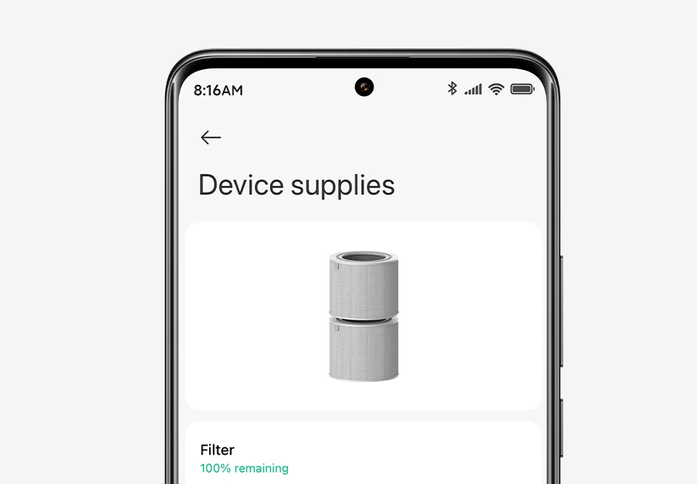 Oro valytuvas Xiaomi Mijia Smart Air Purifier Max, baltas aprašymas - Prekės nuotrauka