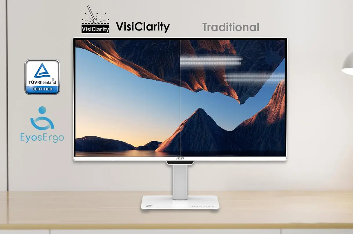 Monitorius MSI PRO MAX 271UPXW12G | 120 Hz | 3840x2160 | QD-OLED Flat | 26.5