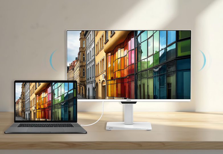 Monitorius MSI PRO MAX 271UPXW12G | 120 Hz | 3840x2160 | QD-OLED Flat | 26.5
