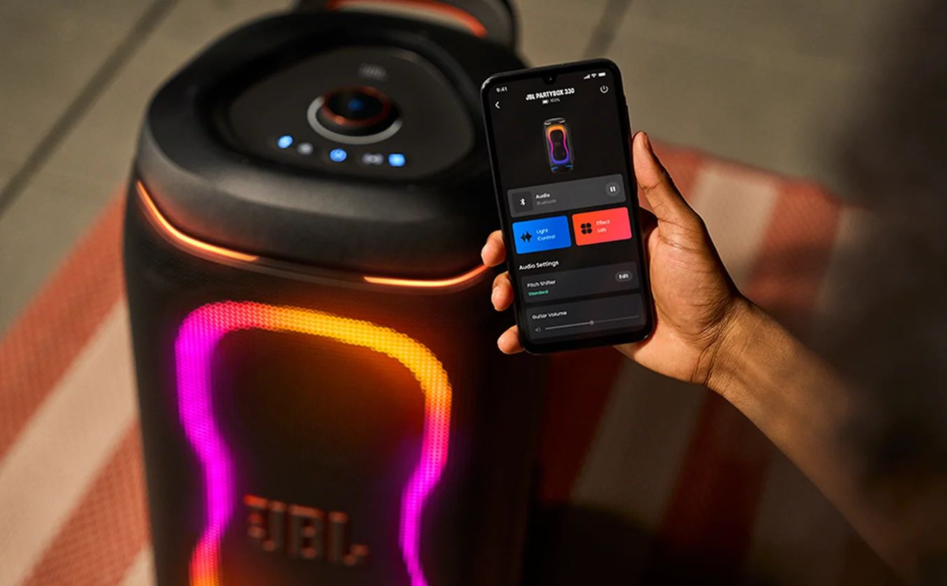 Garso kolonėlė JBL Partybox 330, juoda aprašymas - Prekės nuotrauka
