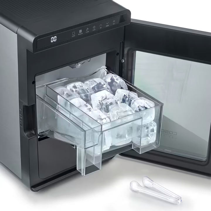 Ledukų gaminimo aparatas Caso IceCube Pro, 250 W, 2 L, nerūdijančio plieno / juodas aprašymas - Prekės nuotrauka