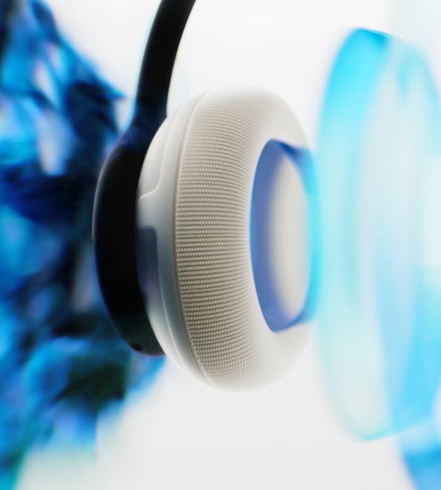 Beats 360 Over-Ear Headphones - Sky with Sky Performance Knit Cushions - MJE44ZM/A aprašymas - Prekės nuotrauka