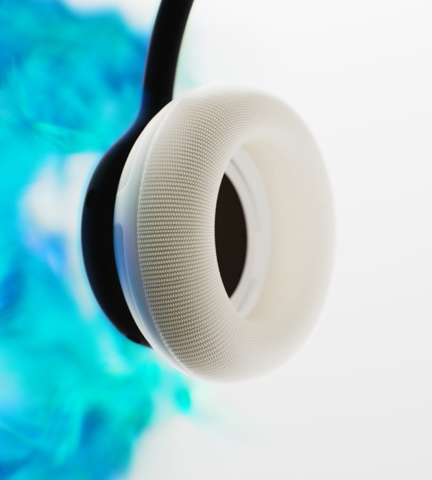 Beats 360 Over-Ear Headphones - Sky with Sky Performance Knit Cushions - MJE44ZM/A aprašymas - Prekės nuotrauka