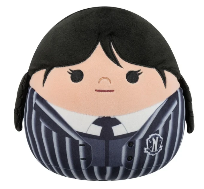 SQUISHMALLOWS Pliušinis žaislas - Trečiadienė su uniforma, 20 cm aprašymas - Prekės nuotrauka