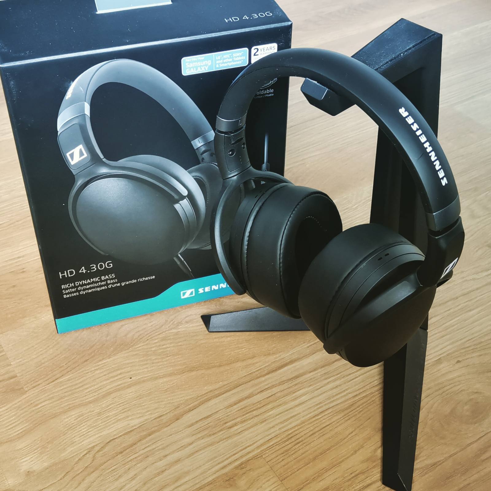 Ausinės Sennheiser HD 4.30i palyginti kainas ir pirkti pigiau - ZEON.lt