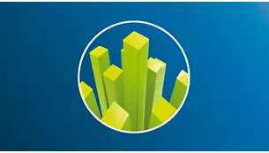 Philips Sonicare W2c Optimal Baltos kompaktiškos Sonic dantų šepetėlio galvutės, HX6074/27, 4 vnt. aprašymas - Prekės nuotrauka