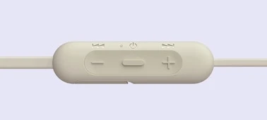 Belaidės į ausį įdedamos ausinės Sony WI-C310B su mikrofonu, Juodos aprašymas - Prekės nuotrauka