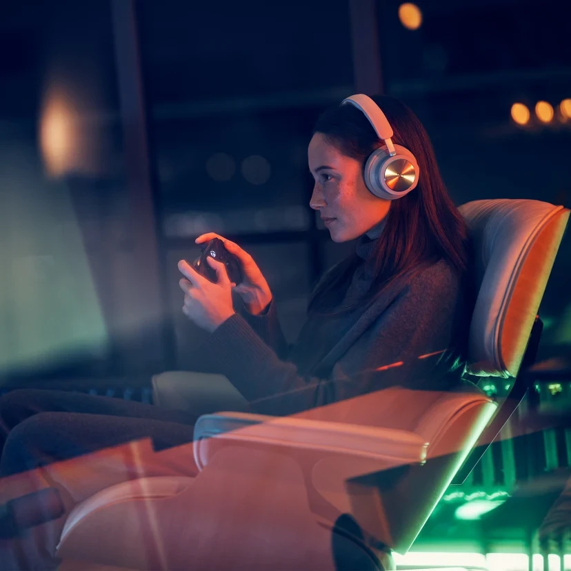 Belaidės Žaidimų Ausinės Bang & Olufsen Beoplay Portal Xbox, Pilkos spalvos aprašymas - Prekės nuotrauka