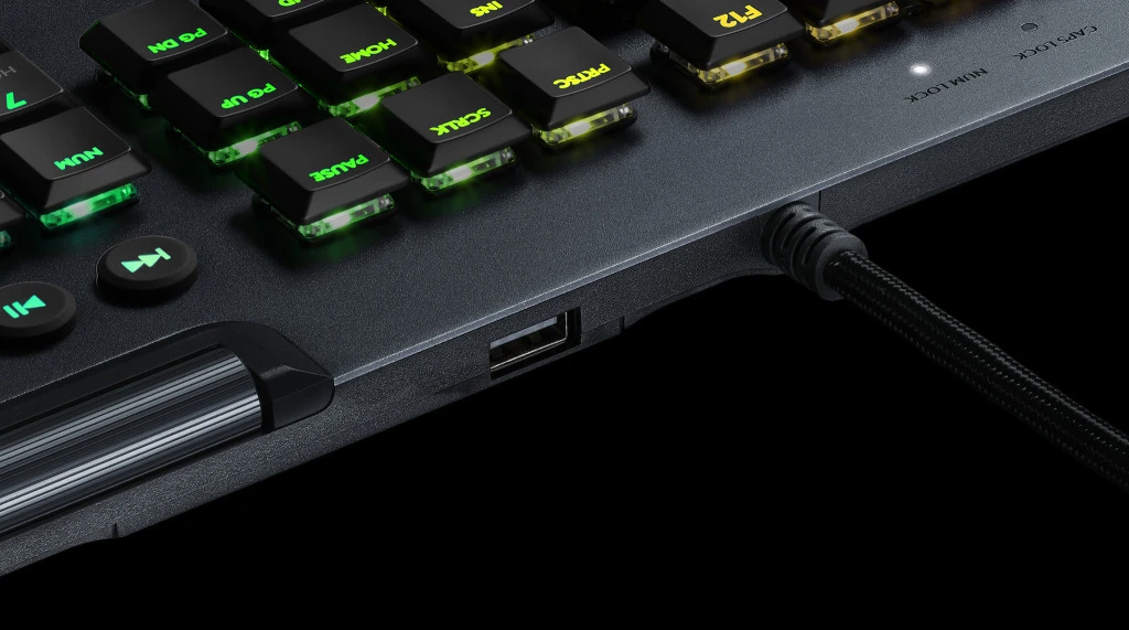 Mechaninė Žaidimų Klaviatūra Logitech G815 RGB Lightsync, GL Linear, US išdėstymas aprašymas - Prekės nuotrauka