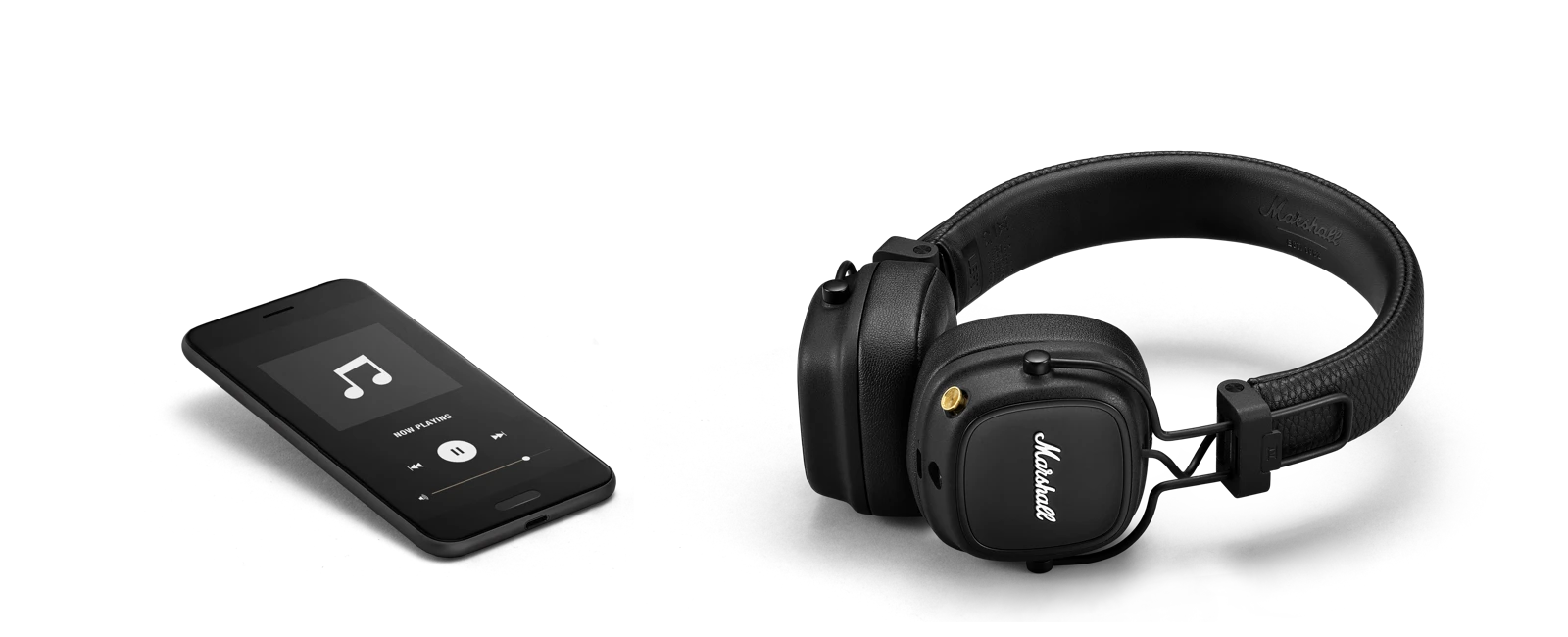 Ausinės Marshall Major IV Bluetooth, Rudos spalvos aprašymas - Prekės nuotrauka