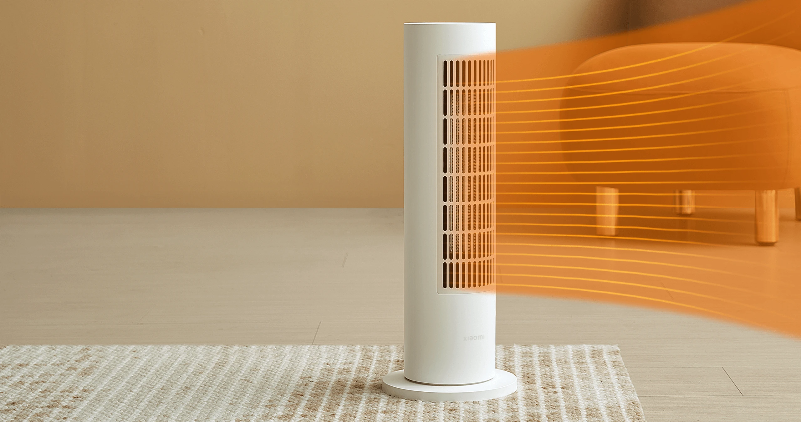 Šildytuvas Xiaomi Smart Tower Heater Lite BHR6101EU, Baltos spalvos aprašymas - Prekės nuotrauka