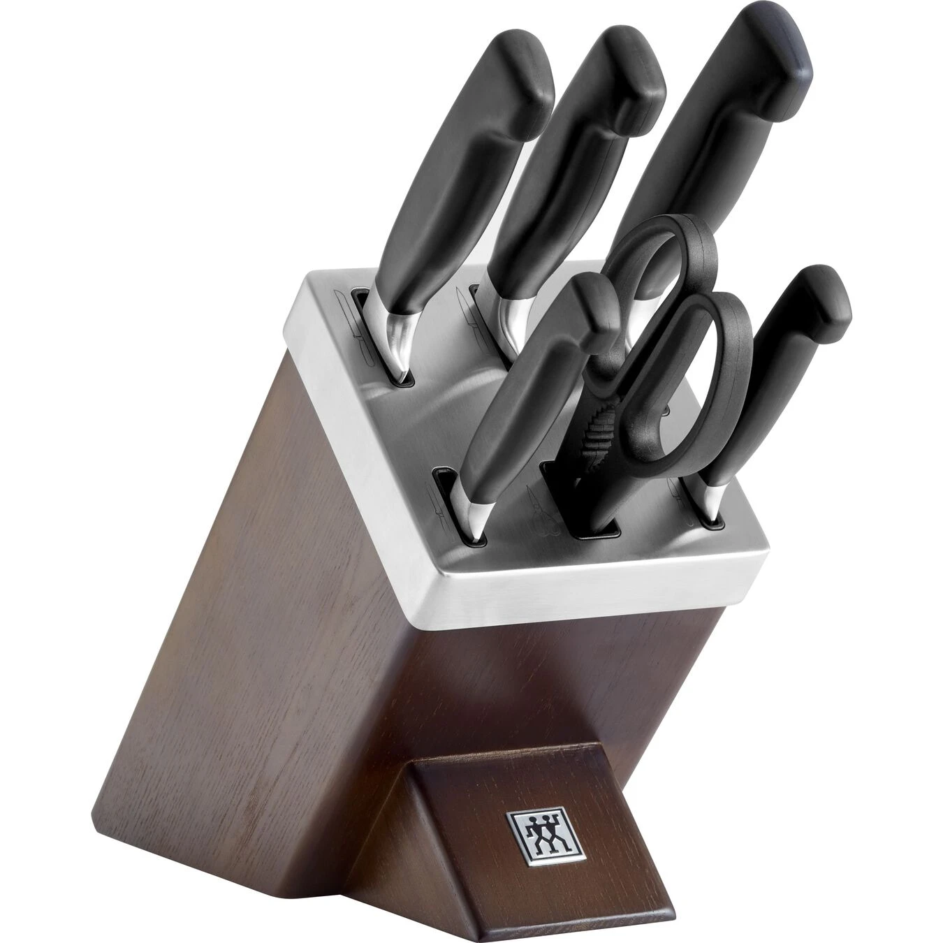 ZWILLING FOUR STAR 7 dalių tamsaus uosinio peilių rinkinys su KIS technologija aprašymas - Prekės nuotrauka