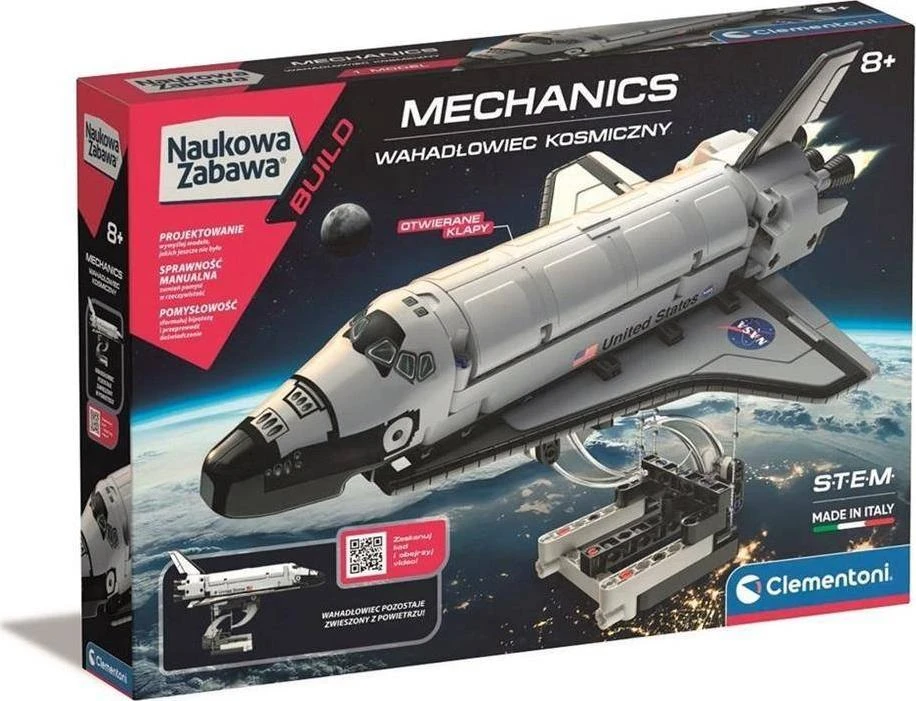Clementoni mechanikos laboratorija. Kosminis laivas aprašymas - Prekės nuotrauka