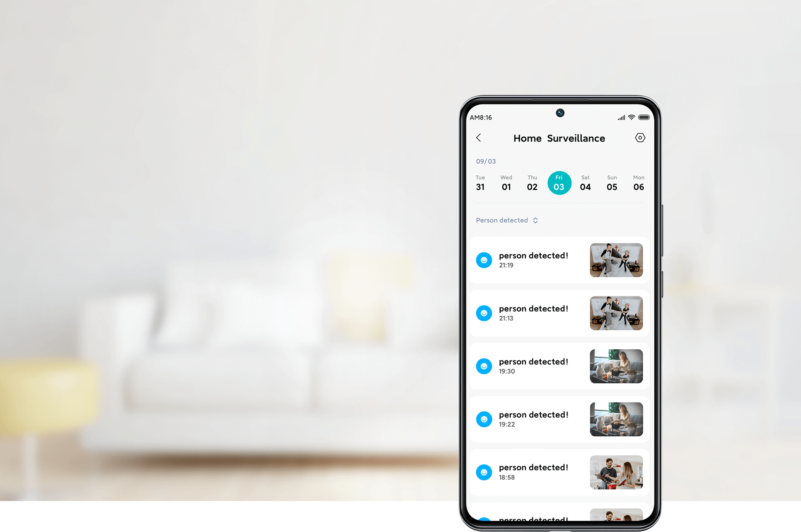IP kamera Xiaomi Smart C200 BHR6766GL, Baltos spalvos aprašymas - Prekės nuotrauka