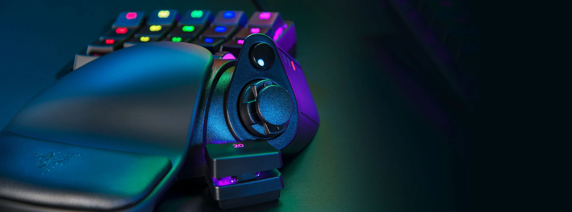 Žaidimų klaviatūra Razer Tartarus Pro, Juoda aprašymas - Prekės nuotrauka