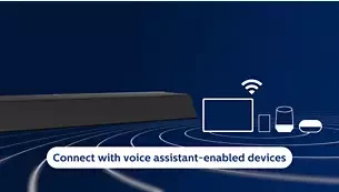 Garso kolonėlė Philips TAB8205/10 Soundbar 2.1ch 200W, Juoda aprašymas - Prekės nuotrauka
