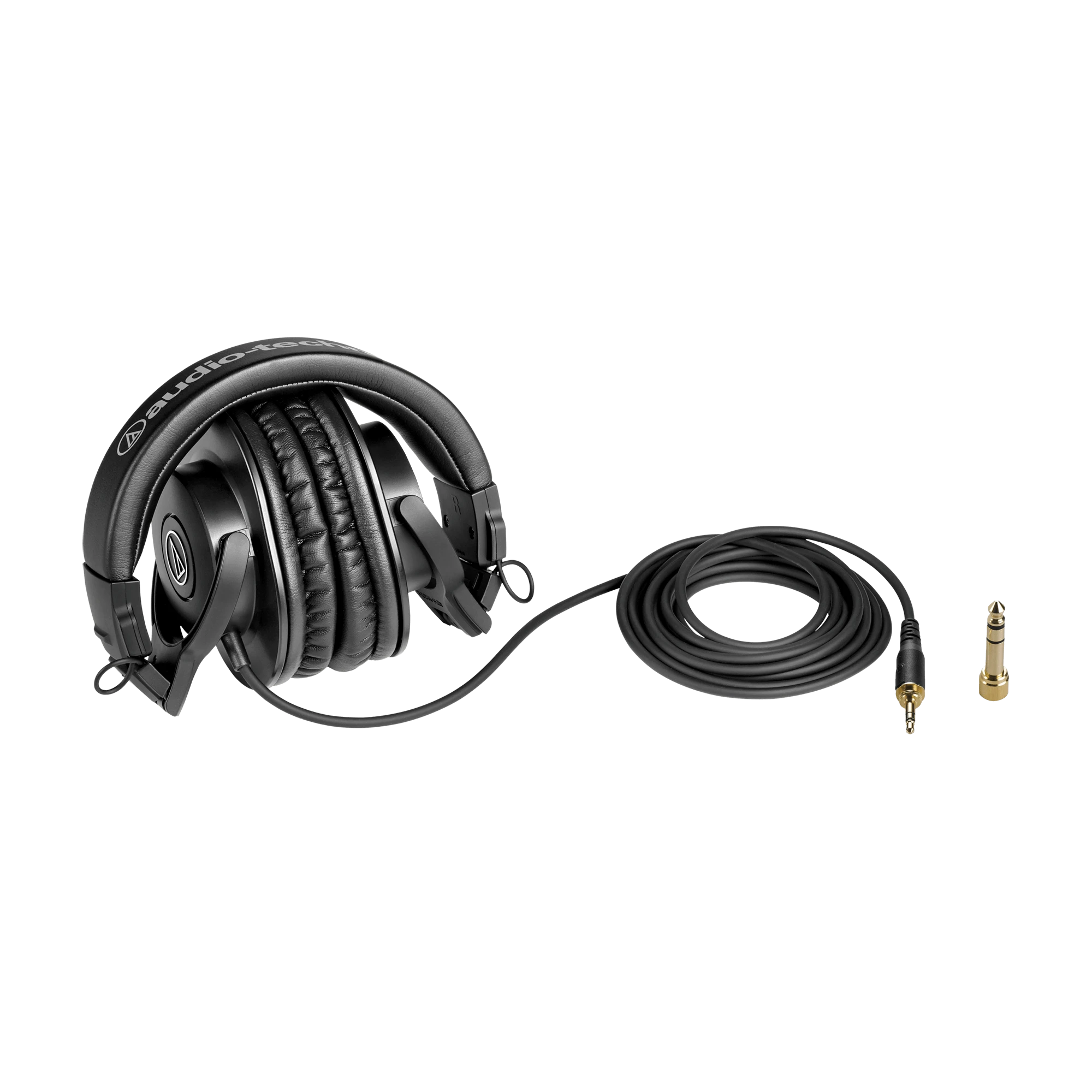 Profesionalios Monitorinės ausinės Audio-Technica ATH-M30X, Juodos aprašymas - Prekės nuotrauka